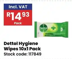 Africa Cash and Carry Dettol Hygiene Wipes offer