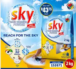 Africa Cash and Carry sky hand washing powder offer