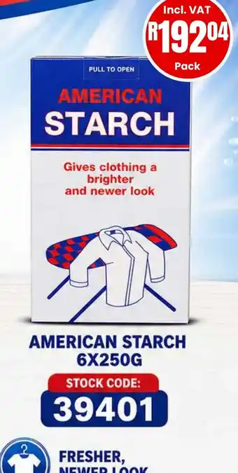 Africa Cash and Carry American Starch offer