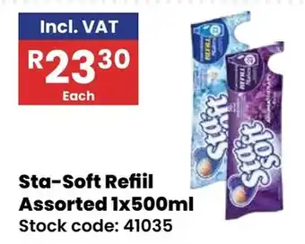 Africa Cash and Carry Sta-Soft Refill Assorted offer