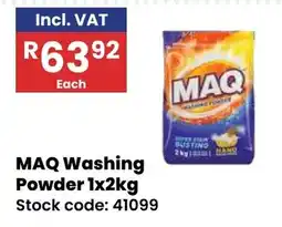 Africa Cash and Carry MAQ Washing Powder offer