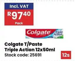 Africa Cash and Carry Colgate T/Paste Triple Action offer