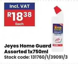 Africa Cash and Carry Jeyes Home Guard Assorted offer