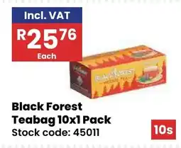 Africa Cash and Carry Black Forest Teabag offer