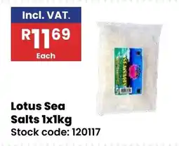 Africa Cash and Carry Lotus Sea Salts offer