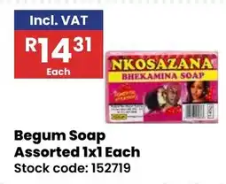 Africa Cash and Carry Begum Soap Assorted offer