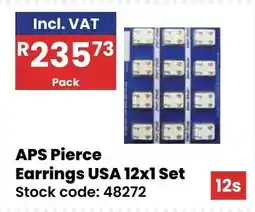 Africa Cash and Carry APS Pierce Earrings USA offer