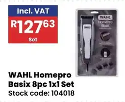 Africa Cash and Carry WAHL Homepro Basix 8pc 1x1 Set offer