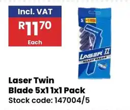 Africa Cash and Carry Laser Twin Blade offer