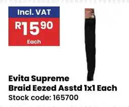 Africa Cash and Carry Evita Supreme Braid Eezed Asstd offer