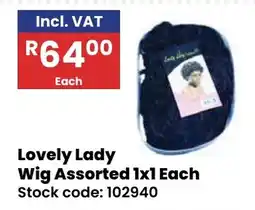 Africa Cash and Carry Lovely Lady Wig Assorted offer