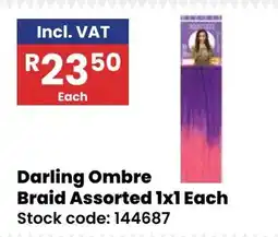 Africa Cash and Carry Darling Ombre Braid Assorted offer