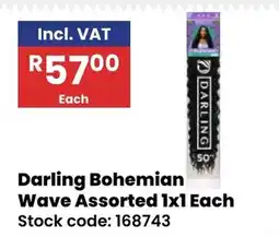 Africa Cash and Carry Darling Bohemian Wave Assorted offer