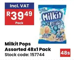 Africa Cash and Carry Milkit Pops Assorted offer