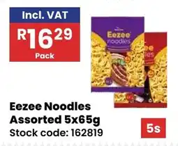 Africa Cash and Carry Eezee Noodles Assorted offer