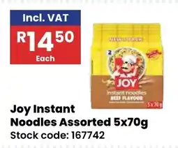 Africa Cash and Carry Joy Instant Noodles Assorted offer
