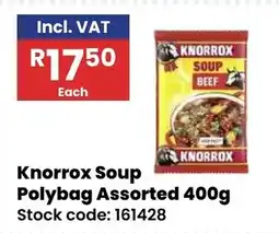 Africa Cash and Carry Knorrox Soup Assorted offer