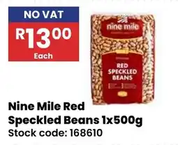 Africa Cash and Carry Nine Mile Red Speckled Beans offer