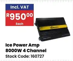 Africa Cash and Carry Ice Power Amp 8000W 4 Channel offer