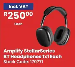 Africa Cash and Carry Amplify StellarSeries BT Headphones offer
