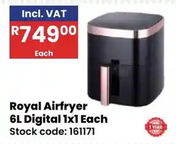 Africa Cash and Carry Royal Airfryer offer