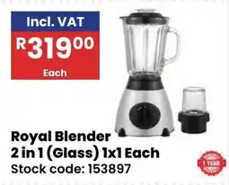 Africa Cash and Carry Royal Blender offer