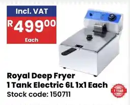 Africa Cash and Carry Royal Deep Fryer offer