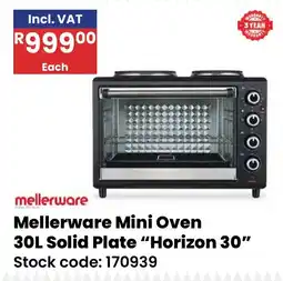 Africa Cash and Carry Mellerware Mini Oven offer