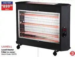 Africa Cash and Carry Luxell Heater 5 Bar offer