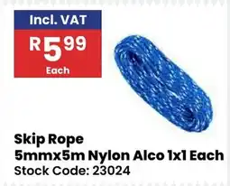 Africa Cash and Carry Skip Rope Nylon Alco offer