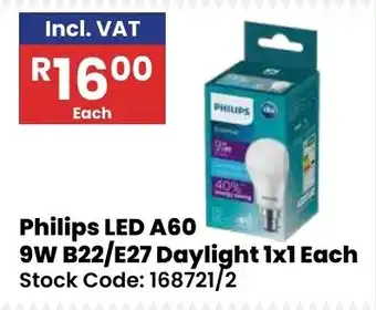 Africa Cash and Carry Philips LED A60 offer