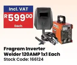 Africa Cash and Carry Fragram Inverter Welder 120AMP offer