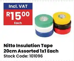 Africa Cash and Carry Nitto Insulation Tape Assorted offer