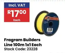Africa Cash and Carry Fragram Builders Line offer