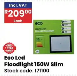 Africa Cash and Carry Eco Led Floodlight 150W Slim offer