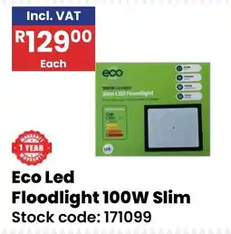 Africa Cash and Carry Eco Led Floodlight 100W Slim offer