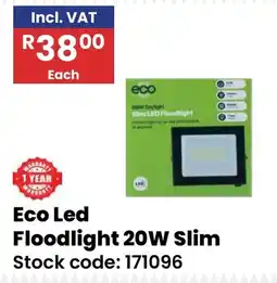 Africa Cash and Carry Eco Led Floodlight 20W Slim offer