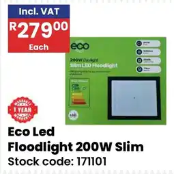 Africa Cash and Carry Eco Led Floodlight 200W Slim offer