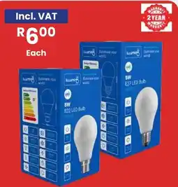 Africa Cash and Carry lumio8 E27 LED Bulb offer