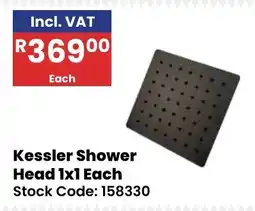 Africa Cash and Carry Kessler Shower Head 1x1 offer