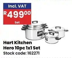 Africa Cash and Carry Hart Kitchen Hero 10pc 1x1 Set offer