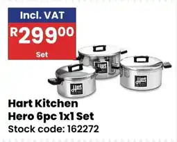 Africa Cash and Carry Hart Kitchen Hero 6pc 1x1 Set offer