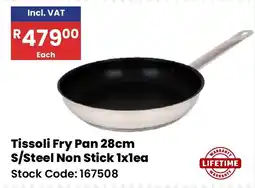 Africa Cash and Carry Tissoli Fry Pan 28cm S/Steel Non Stick offer