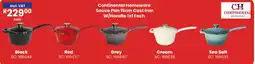 Africa Cash and Carry Continental Homeware Sauce Pan Cast Iron W/Handle offer