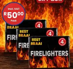 Africa Cash and Carry BEST BRAAI FIRELIGHTERS offer