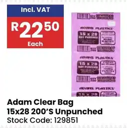 Africa Cash and Carry Adam Clear Bag offer