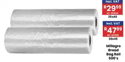 Africa Cash and Carry Millagro Bread Bag Roll offer