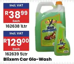 Africa Cash and Carry Blixem Car Glo-Wash offer