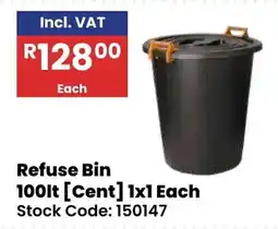 Africa Cash and Carry Refuse Bin [Cent] offer