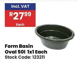 Africa Cash and Carry Form Basin offer